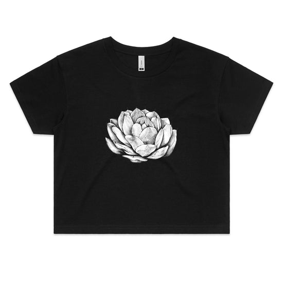 Succulent - Feminine Crop Tee