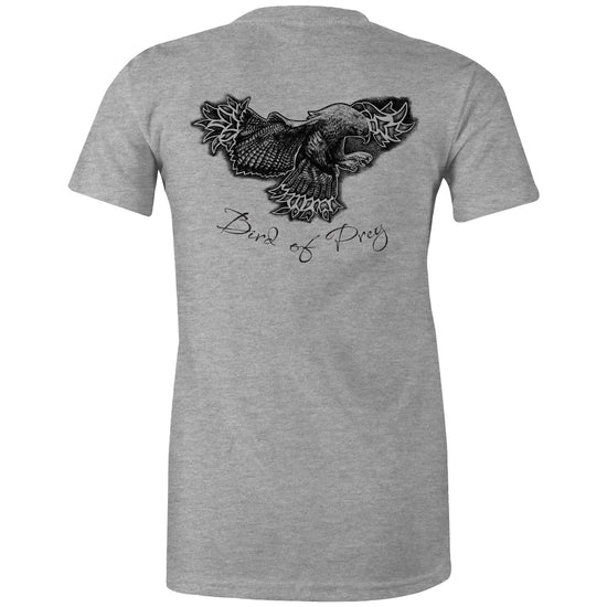 Bird of Prey (Back Print) - Feminine Tee