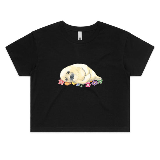 Baby Seal - Feminine Crop Tee